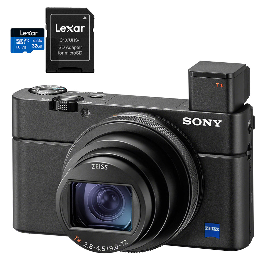 Sony RX 100 VII A Cyber-Shot + SD 32GB – 2 anni Garanzia Sony Italia