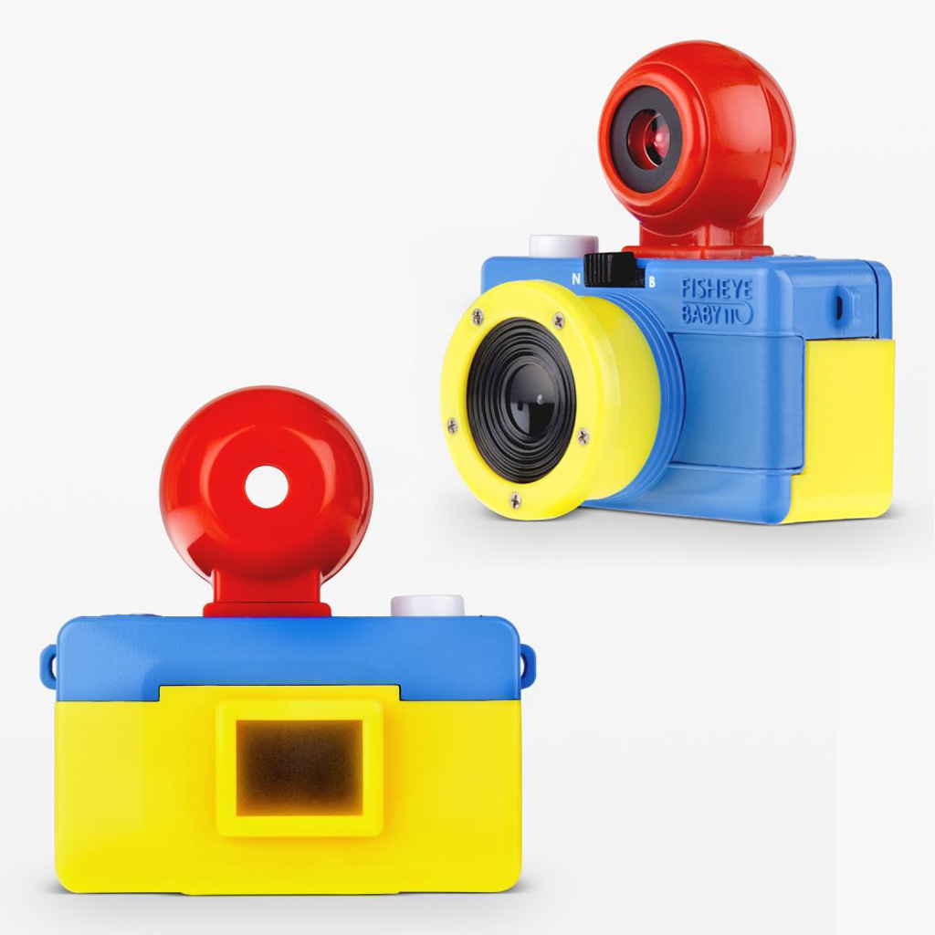 Lomography Fisheye Baby 110 Bauhaus edition - fotocamera analogica 110 - immagine 2