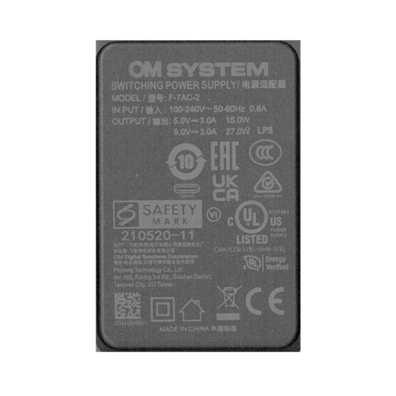 OM-System F-7AC – adattatore USB carica batteria - immagine 2