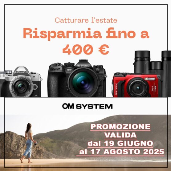 Olympus OM-D E-M10 mark IV corpo Nero – CASHBACK € 50 - gar. POLYPHOTO Italia - immagine 2