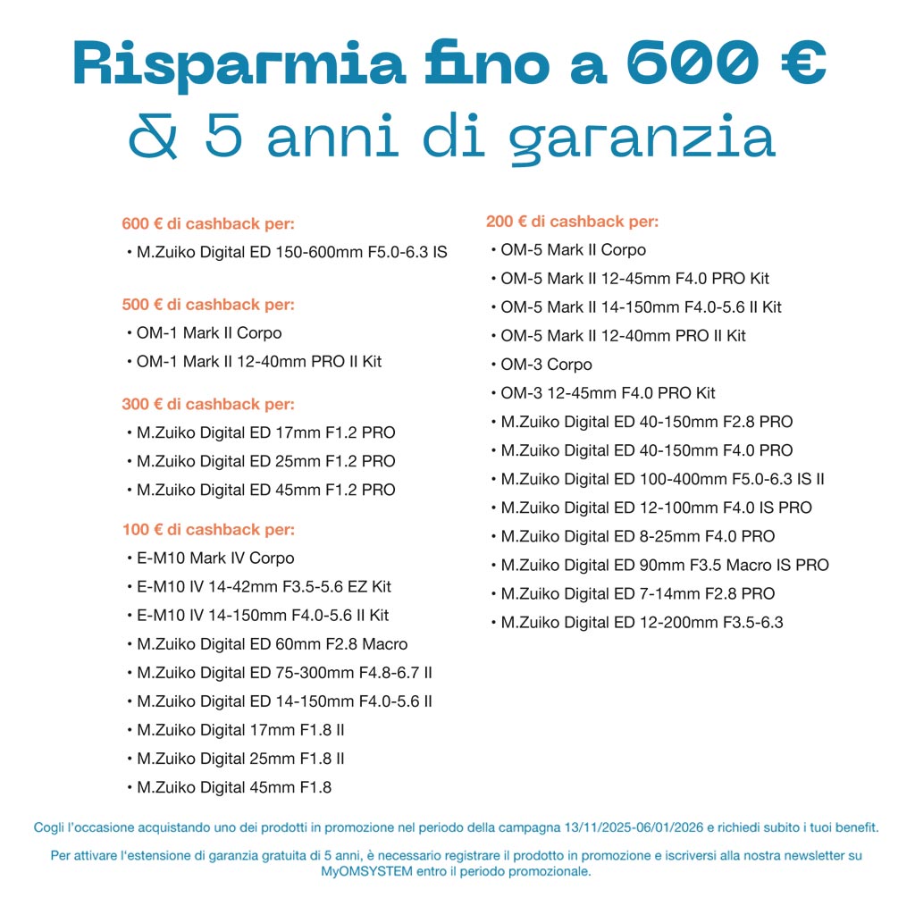 Olympus OM-D E-M10 mark IV 14-150mm II - Silver - SCONTO CASHBACK di € 100 + 5 ANNI garanzia POLYPHOTO Italia - immagine 3