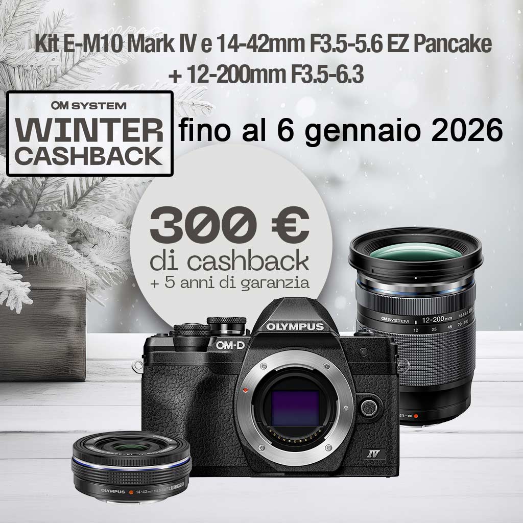 Olympus OM-D E-M10 mark IV 14-150mm II - Silver - SCONTO CASHBACK di € 100 + 5 ANNI garanzia POLYPHOTO Italia - immagine 2