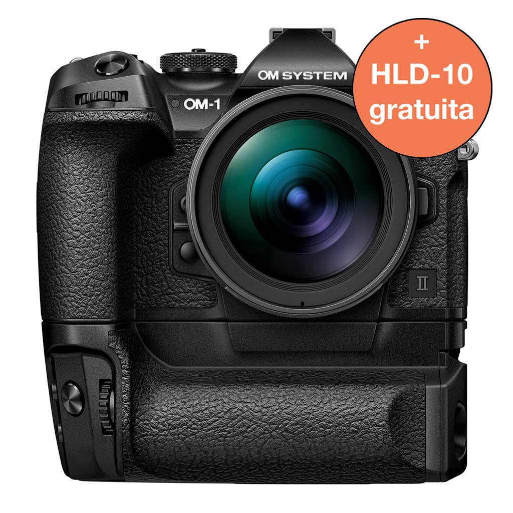 OM System OM-1 Mark II + 12-40mm II + HLD-10 + CASHBACK di € 500 + GARANZIA 5 ANNI Polyphoto Italia