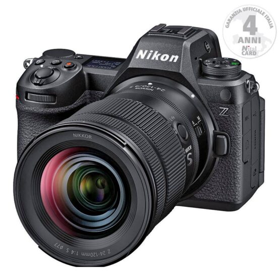 Nikon Z6 III corpo + 24-120mm + SDXC 128GB – Garanzia Nital Italia 4 Anni