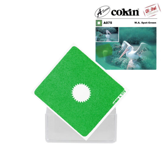Cokin A075 spot w.a. green filtro per effetti speciali