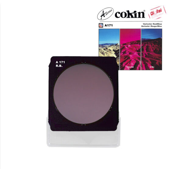 Cokin A171 filtro polarizzatore varicolor rosso blue