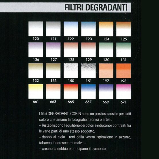 Cokin P664 GRAD-FLUO R1 filtro degradante - immagine 2