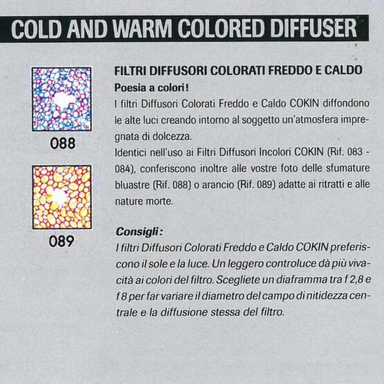 Cokin A088 filtro Diffusore colore BLU - immagine 2