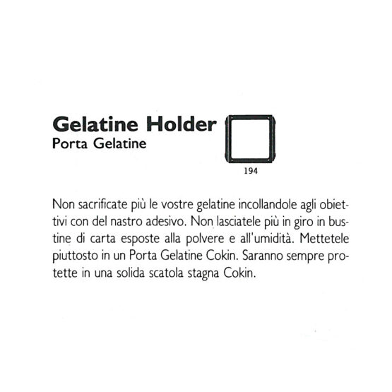 Cokin A189 porta gelatine - immagine 2