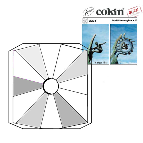 Cokin A203 filtro multi immagine x 13