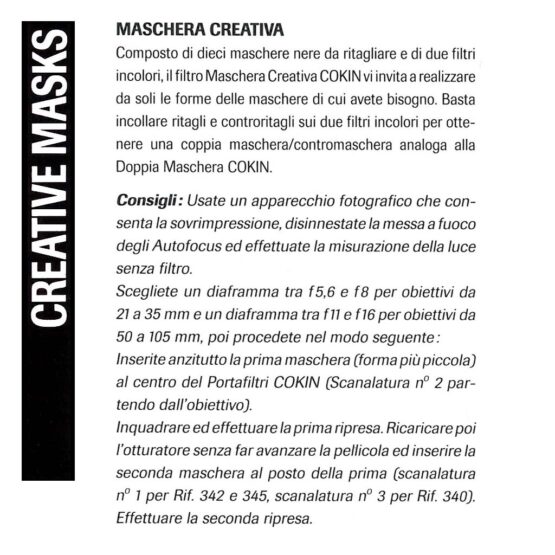 Cokin A340 maschera creativa - immagine 2