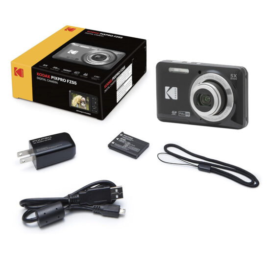 Kodak FZ 55 Pixpro 16Mp - nero - con astuccio - immagine 10
