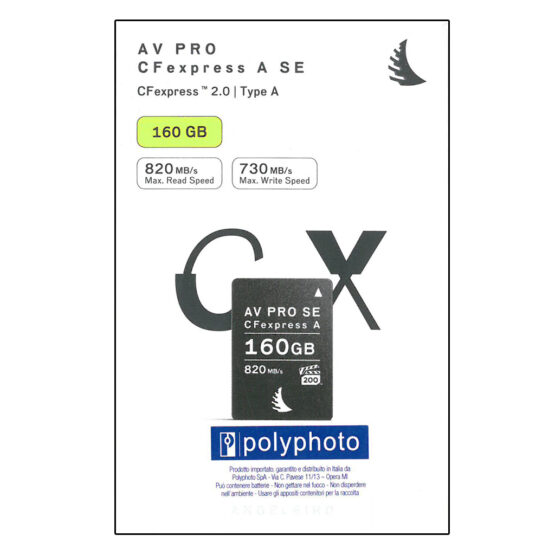 ANGELBIRD AV PRO CFexpress SE Type A 160 GB - immagine 4