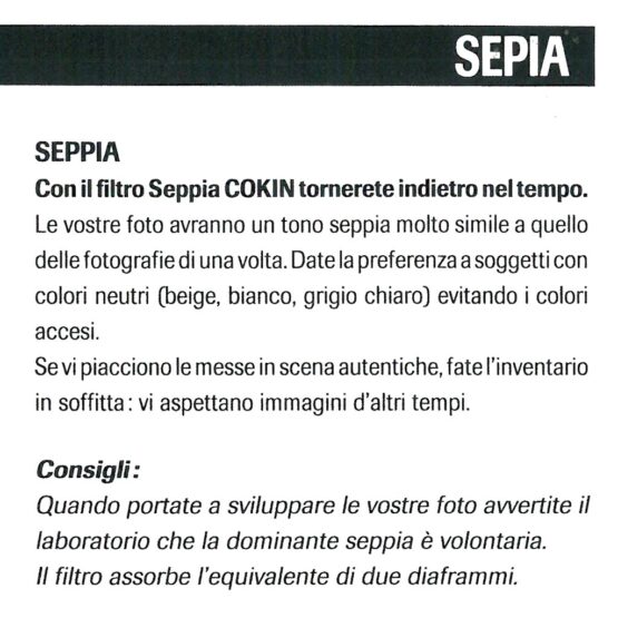 Cokin P005 filtro seppia coef. +3 - immagine 2
