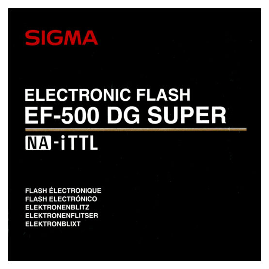 Sigma EF-500 DG Super - Flash per Nikon iTTL - immagine 8