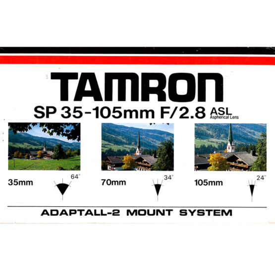 Tamron SP 35-105mm f/2.8 - Aspherical lens - 65A - adaptal 2 - immagine 11