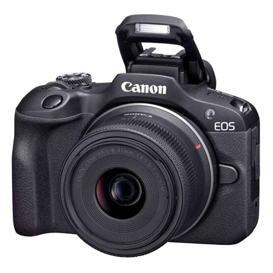 Canon EOS R100 + 18-45mm + 55-210mm - Garanzia Canon Italia 2 anni - immagine 4