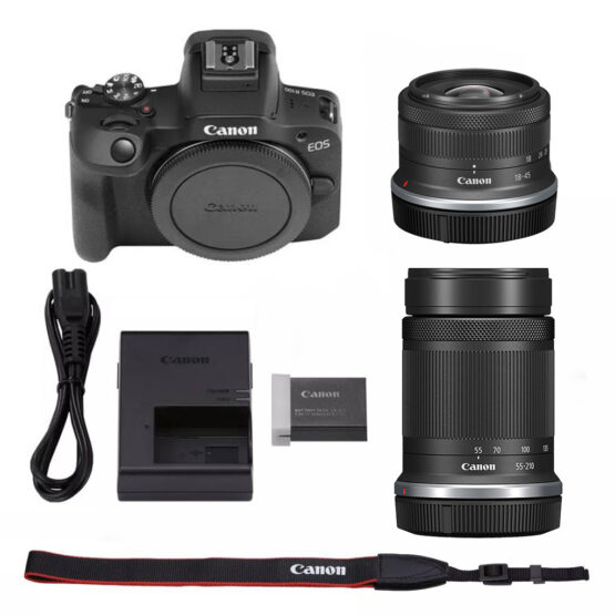 Canon EOS R100 + 18-45mm + 55-210mm - Garanzia Canon Italia 2 anni - immagine 10