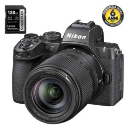 Nikon Z50 II + 18-140mm + SDXC Lexar 128GB – Garanzia Nital Italia 6 anni