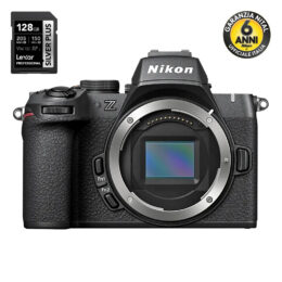 Nikon Z50 II corpo + SDXC Lexar 128GB – Garanzia Nital Italia 6 Anni