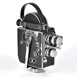 Paillard Bolex H8 (16mm 2x8mm) cinepresa vintage
