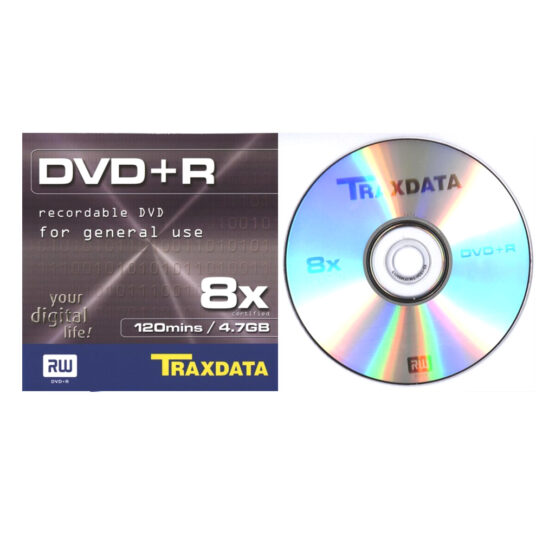 Traxdata DVD+R - 8x - 4,7GB - 5 pezzi - immagine 2