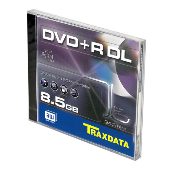 Traxdata DVD+R DL- 2,4x - 8,5GB