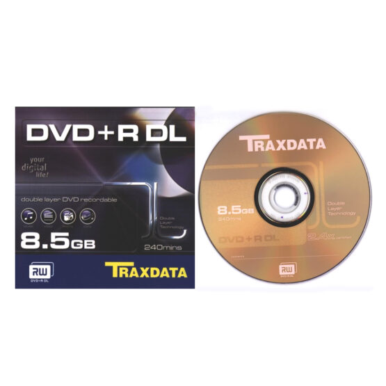 Traxdata DVD+R DL- 2,4x - 8,5GB - immagine 2