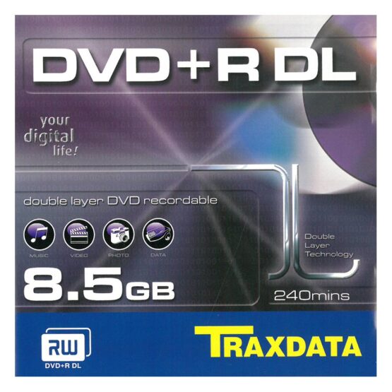 Traxdata DVD+R DL- 2,4x - 8,5GB - immagine 3