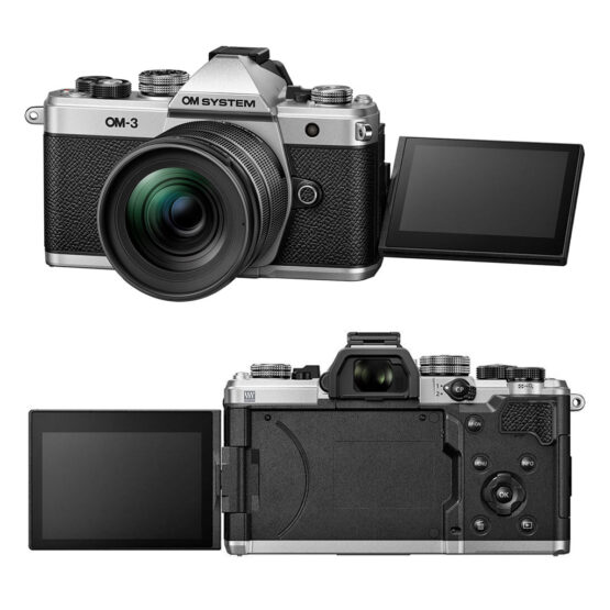 OM System OM-3 corpo + SD 64gb + borsa - garanzia POLYPHOTO Italia - immagine 5