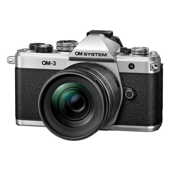 OM System OM-3 + 12-45mm f/4 Pro + SD 64gb + borsa - garanzia POLYPHOTO Italia