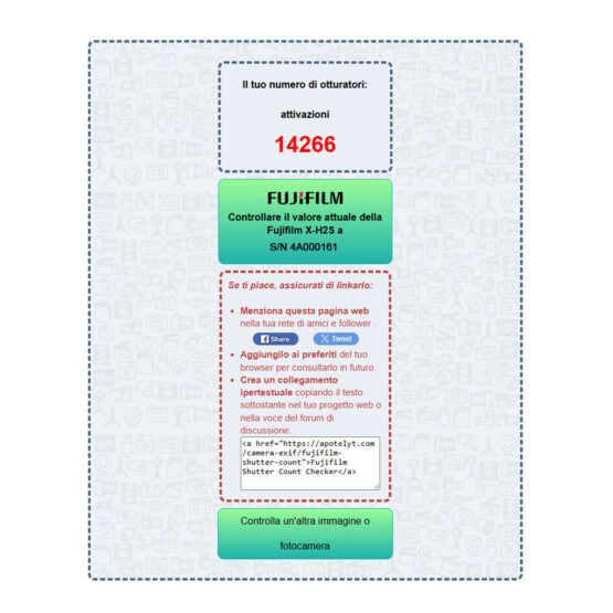 Fujifilm X-H2S corpo - garanzia FUJIFILM ITALIA 2 anni - immagine 2