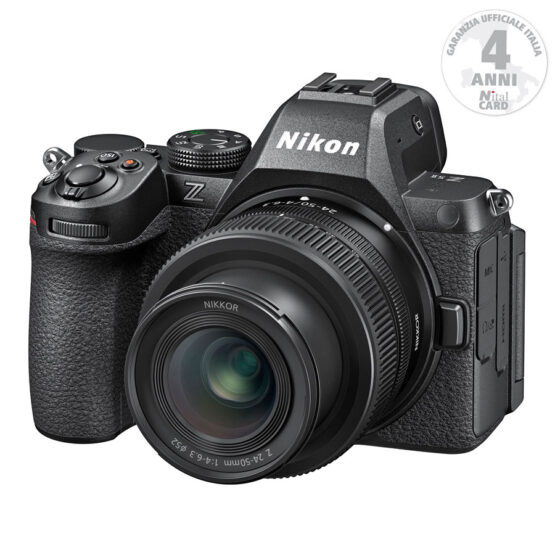 Nikon Z5 II + Z 24-50mm + SDXC 128GB – Garanzia Nital Italia 4 Anni - immagine 2