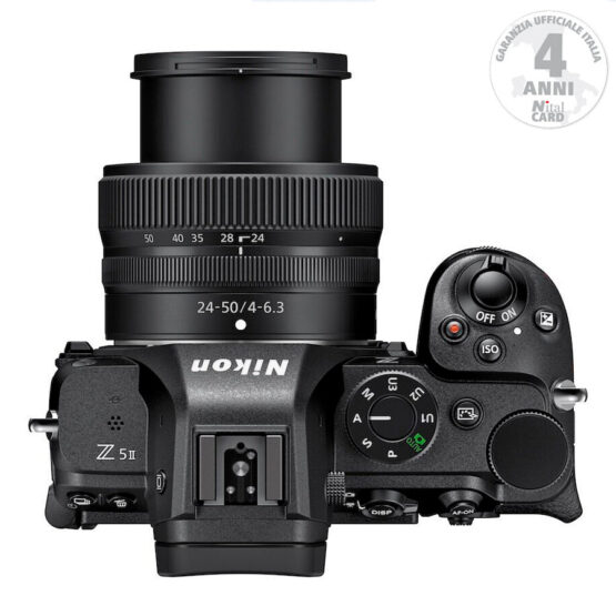 Nikon Z5 II + Z 24-50mm + SDXC 128GB – Garanzia Nital Italia 4 Anni - immagine 3