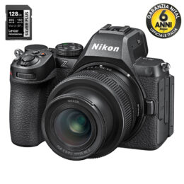 Nikon Z5 II + Z 24-50mm + SDXC 128GB – Garanzia Nital Italia 6 Anni