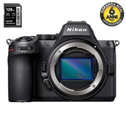 Nikon Z5 II corpo + SDXC 128GB – Garanzia Nital Italia 6 Anni