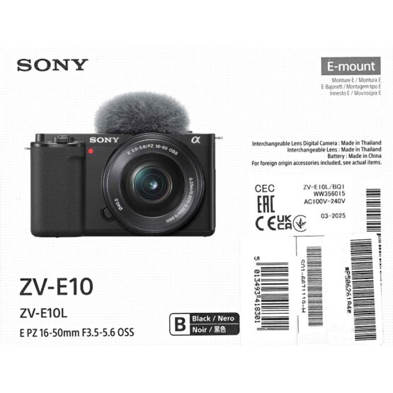 Sony ZV-E10 + 16-50mm OSS – garanzia Sony Italia 2 anni - immagine 13