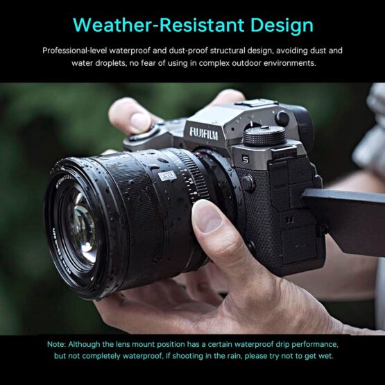 VILTROX 27mm f/1.2 Pro XF - attacco Fujifilm X - garanzia VILTROX Italia - immagine 11