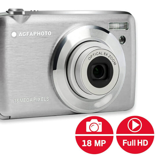 AgfaPhoto DC-8200 silver + SD 16gb + borsa - immagine 2