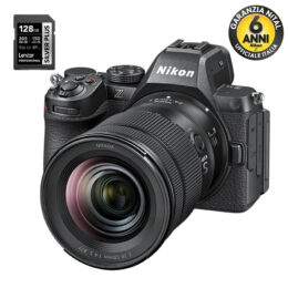 Nikon Z5 II + Z 24-120mm S + SDXC 128GB – Garanzia Nital Italia 6 Anni