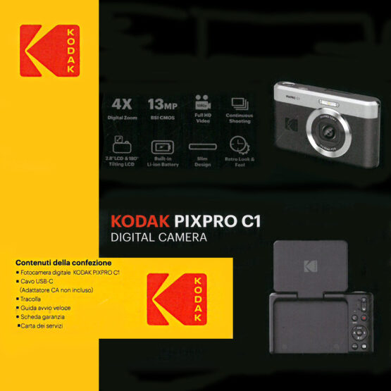 Kodak C1 Pixpro - colore nero - immagine 7