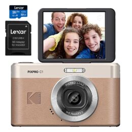 Kodak C1 Pixpro - colore brown + scheda SD 32 GB + astuccio - garanzia Kodak Italia 2 anni