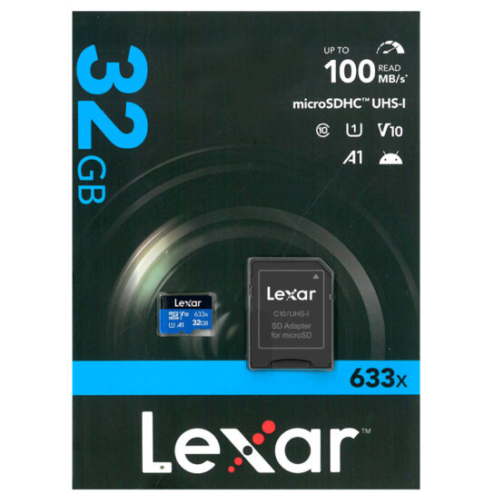 Lexar 633x 32 GB scheda Micro Sd SDHC UHS-1 classe 10 - immagine 5