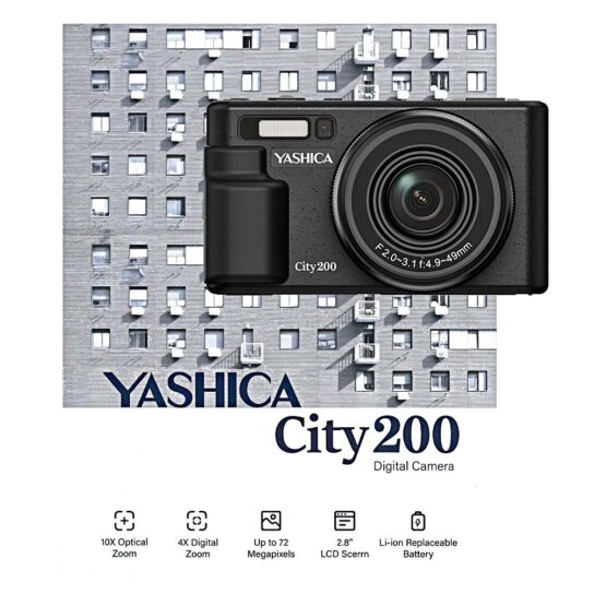 Yashica City 200 – nera – garanzia Fowa 2 anni - immagine 8