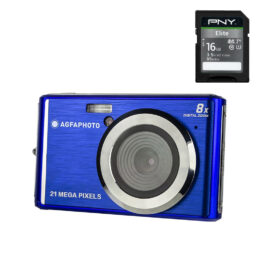 AgfaPhoto DC5200 blue + SD 16gb + astuccio