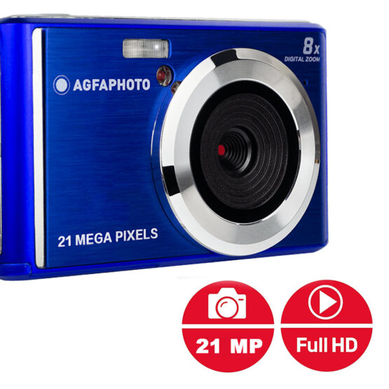 AgfaPhoto DC5200 blue + SD 16gb + astuccio - immagine 5