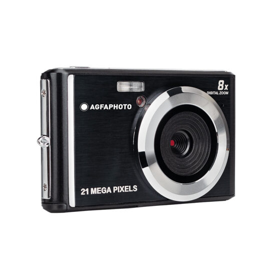 AgfaPhoto DC5200 nera + SD 16gb + astuccio - immagine 2