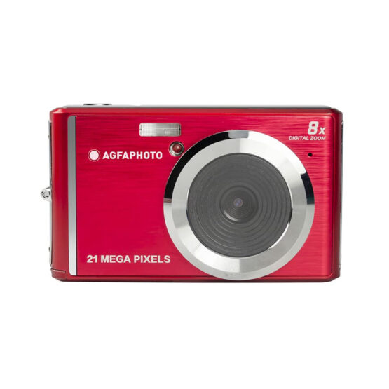 AgfaPhoto DC5200 rosso + SD 16gb + astuccio - immagine 2