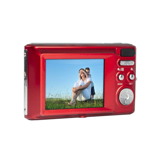 AgfaPhoto DC5200 rosso + SD 16gb + astuccio - immagine 3