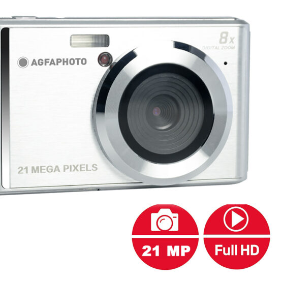 AgfaPhoto DC5200 silver + SD 16gb + astuccio - immagine 5